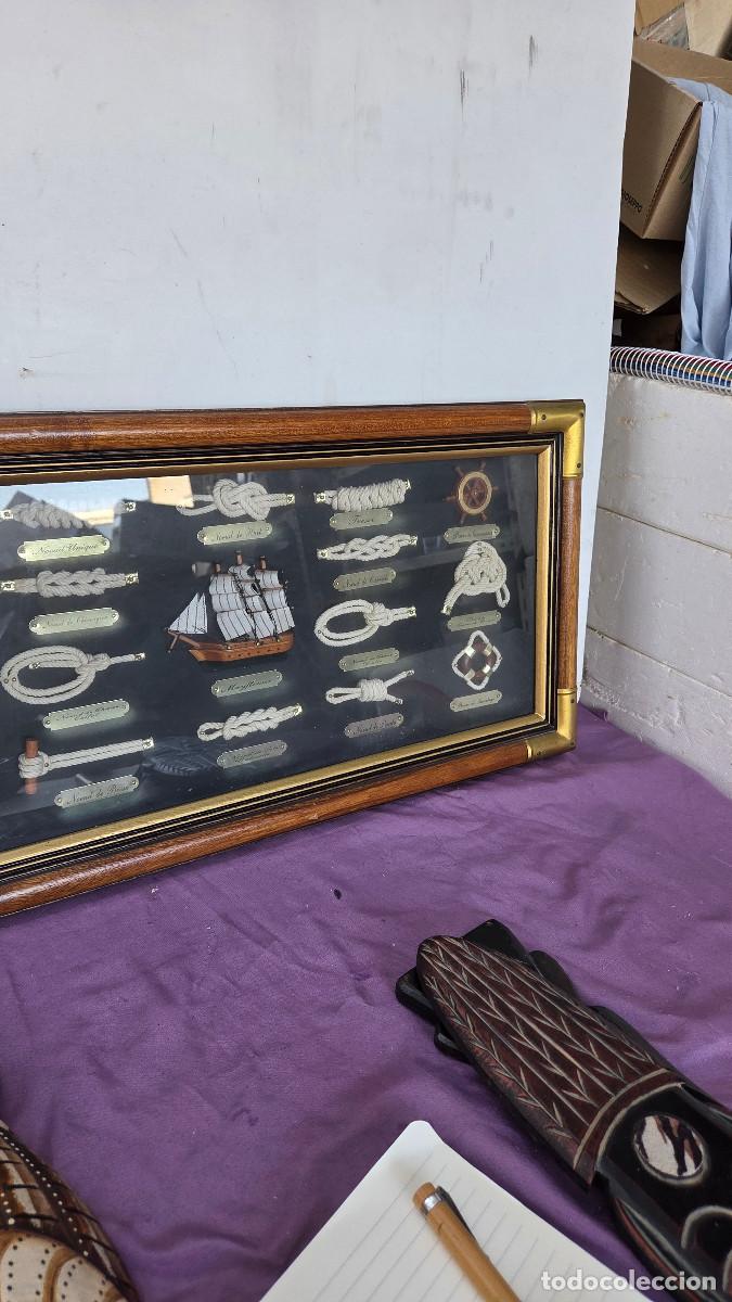 Vintage: cuadro nautico con nudos - Foto 6