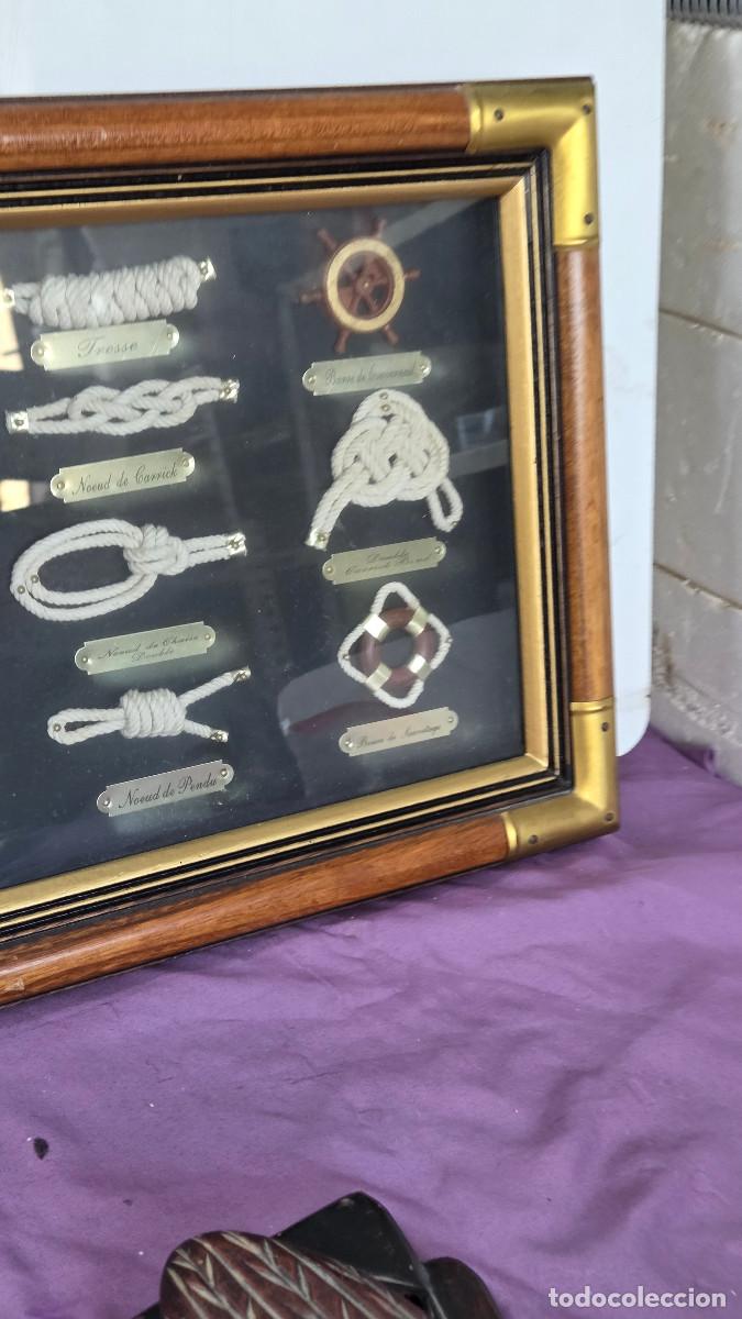 Vintage: cuadro nautico con nudos - Foto 8