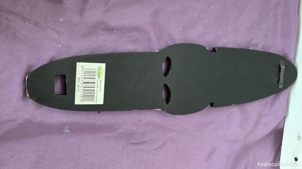 Vintage: mascara africana madera - Foto 4