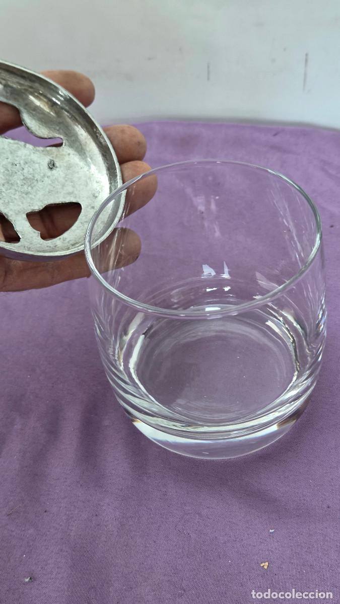 Vintage: insensarios de cristal y esta&ntilde;o - Foto 3