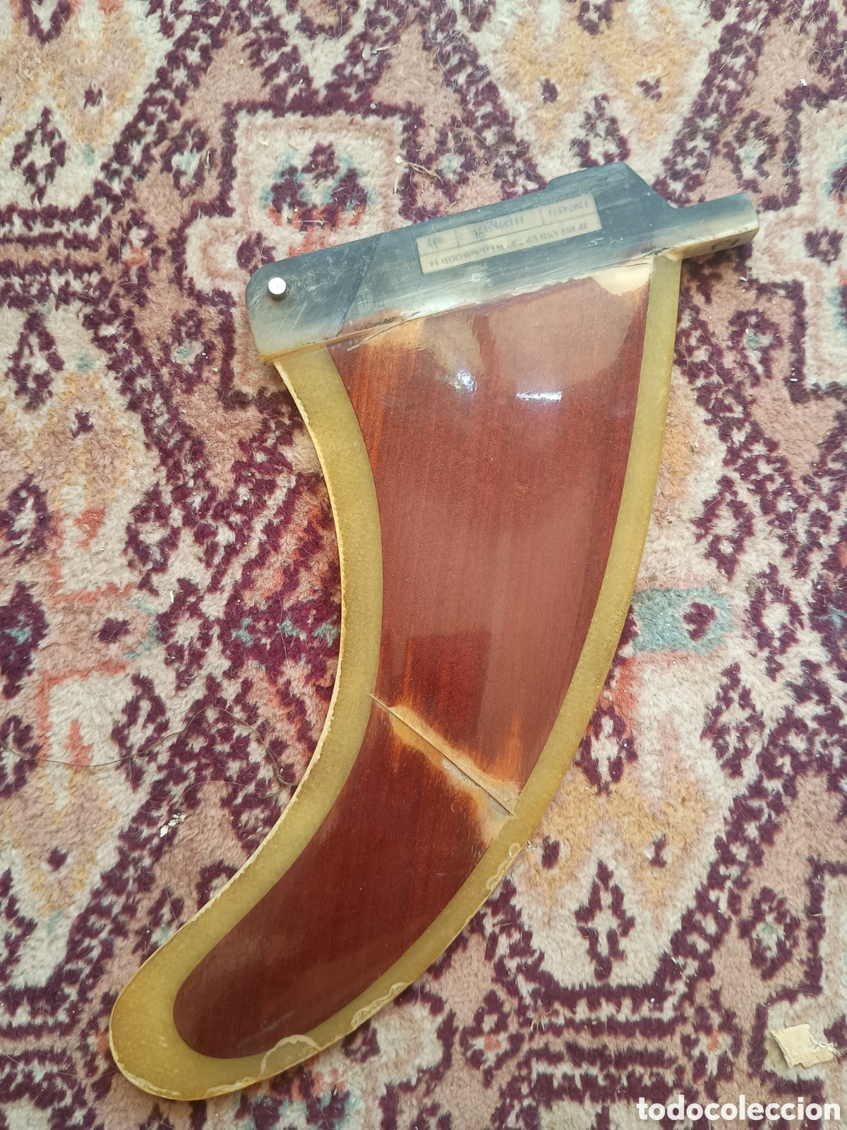 Vintage: Quilla aleta surf o derivado