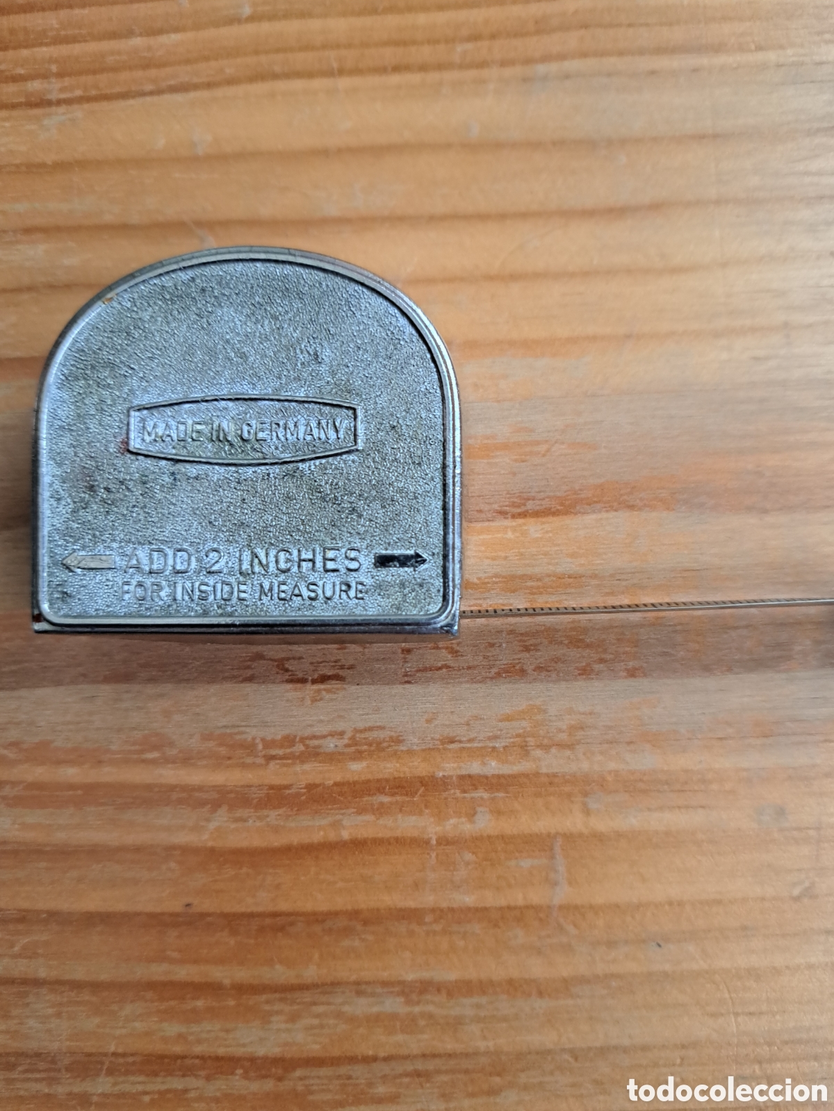 Vintage: Cinta m&eacute;trica de bolsillo - Foto 2