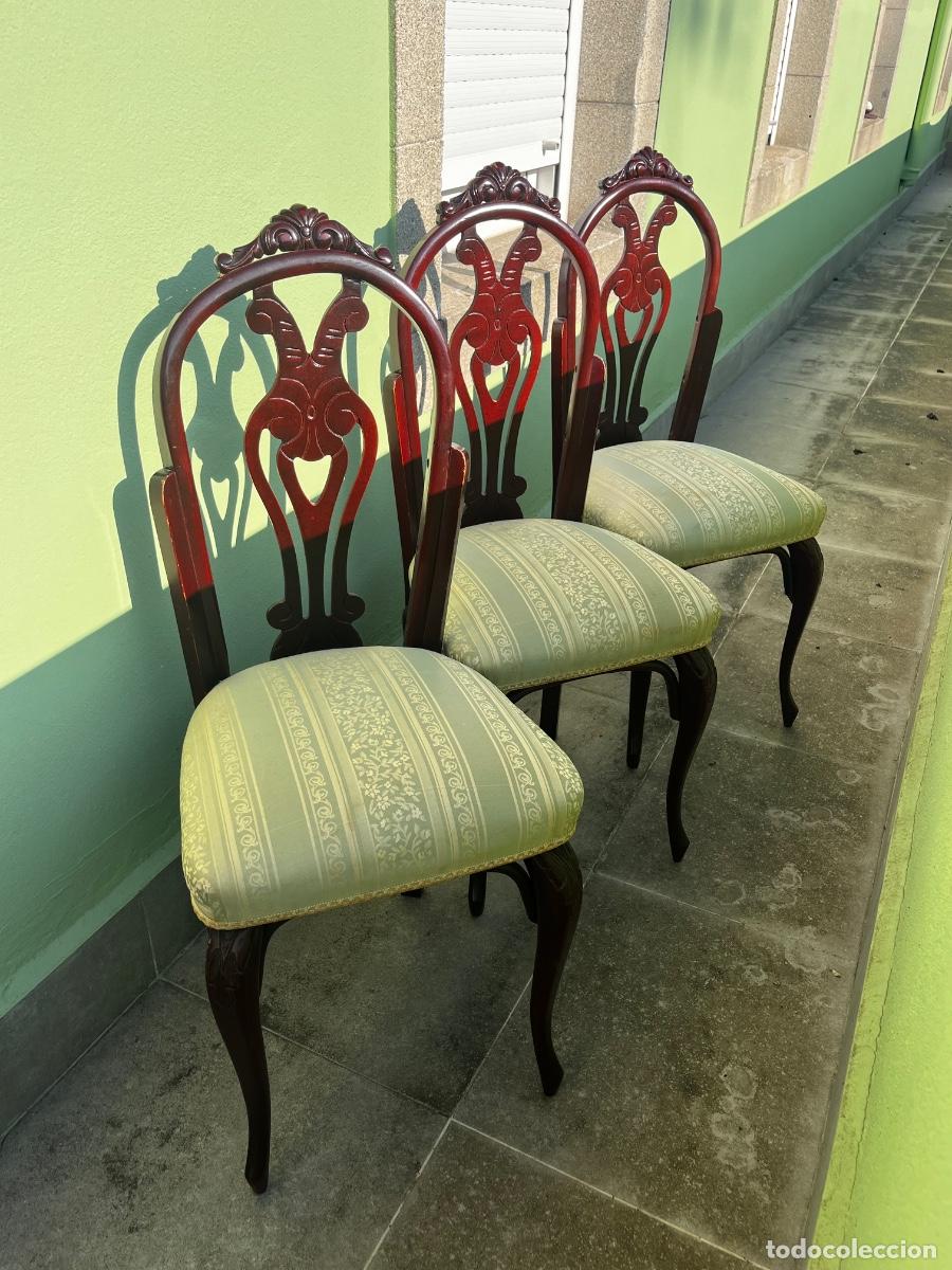 Vintage: Conjunto de 6 sillas vintage