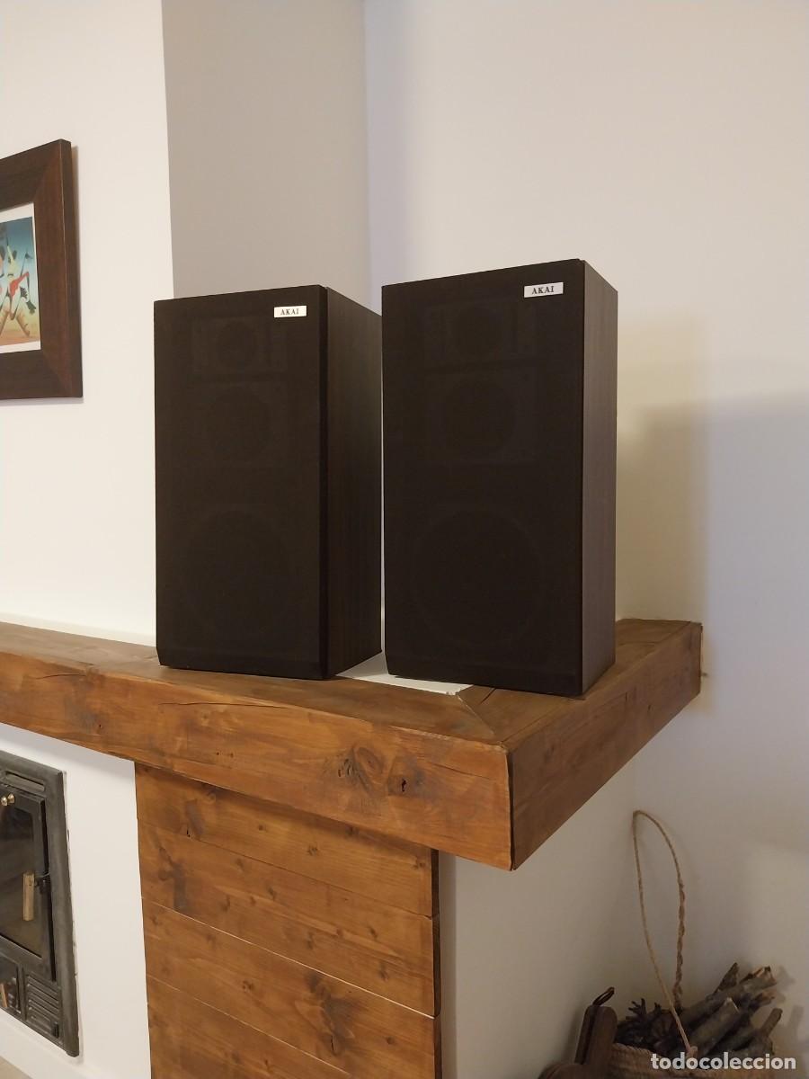Vintage: Juego de altavoces AKAI SR 558 vintage
