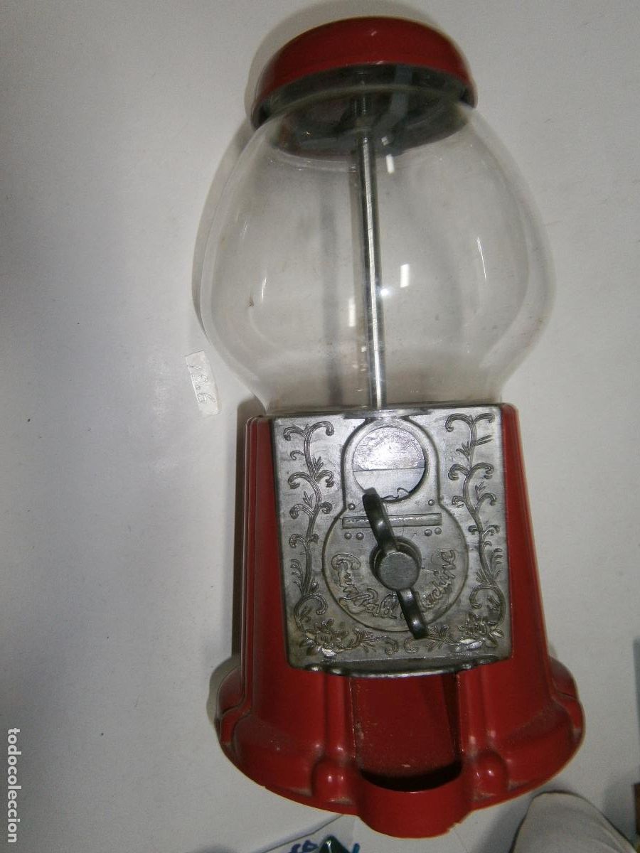 Vintage: MAQUINA EXPENDEDORA DE CHICLES VINTAGE