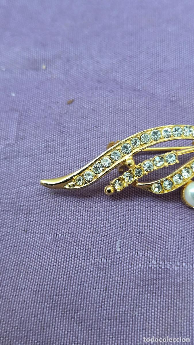 Vintage: broche de bisuteria antiguo - Foto 2