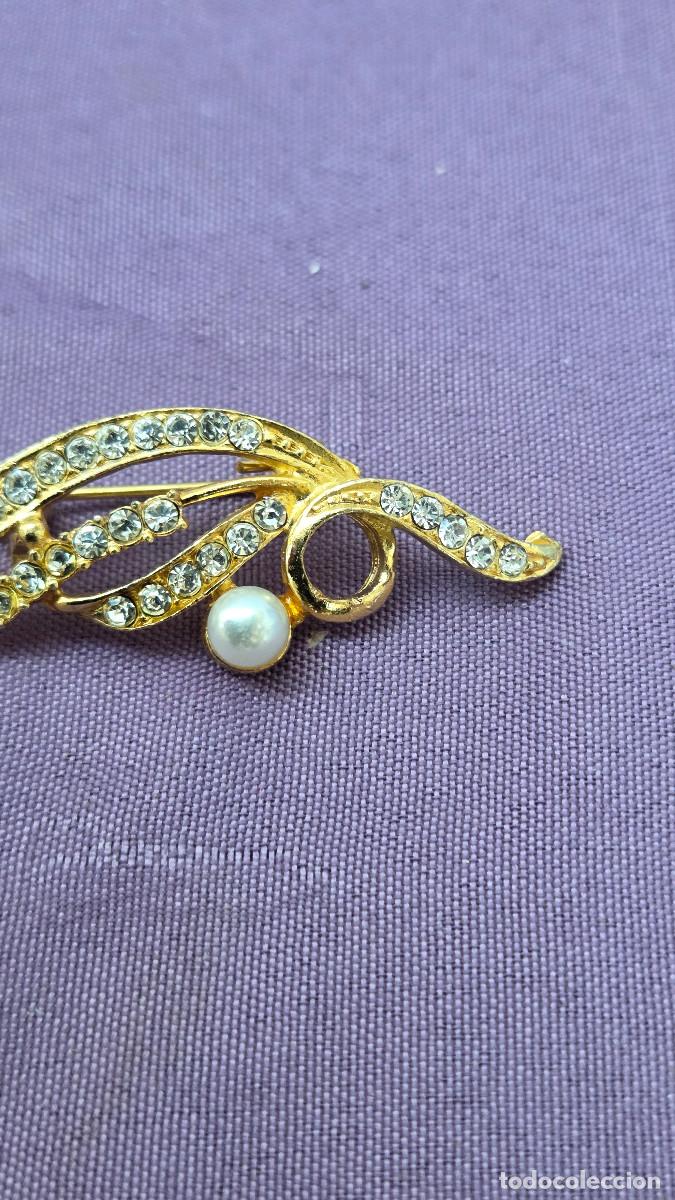 Vintage: broche de bisuteria antiguo - Foto 3