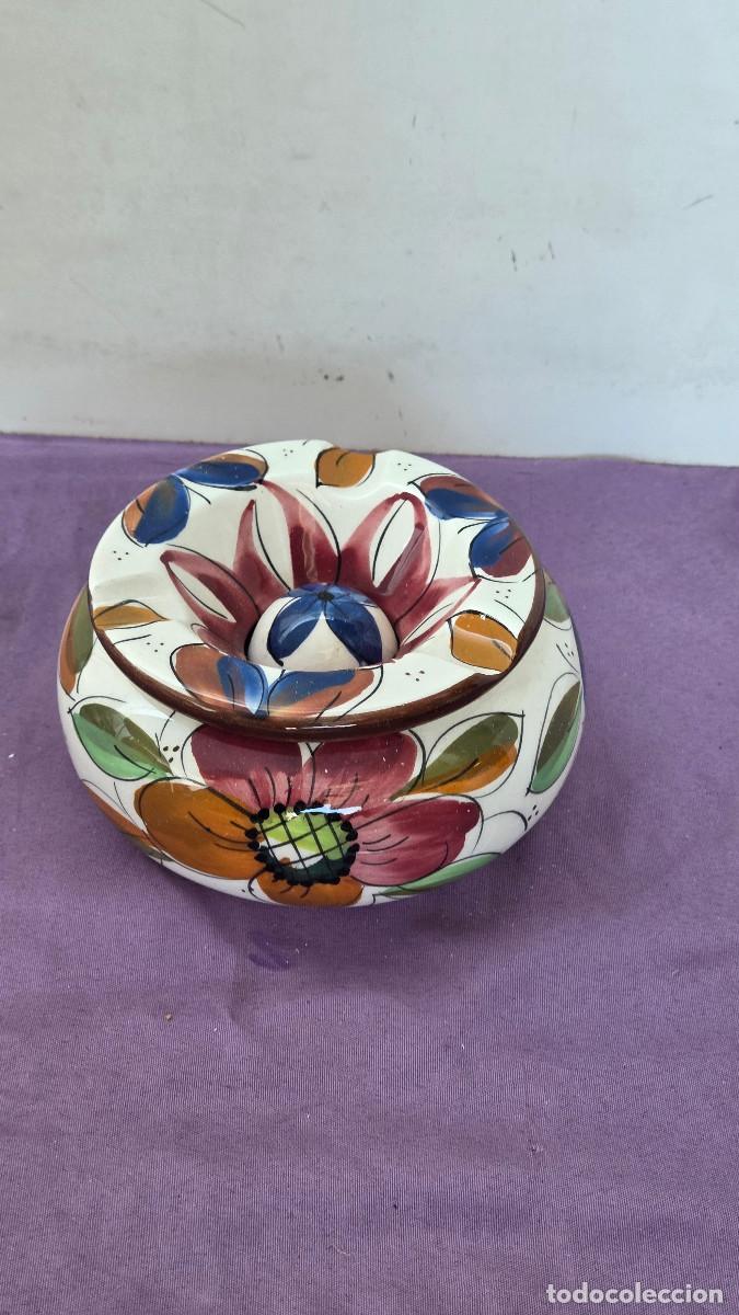 Vintage: cenicero de ceramica vintage
