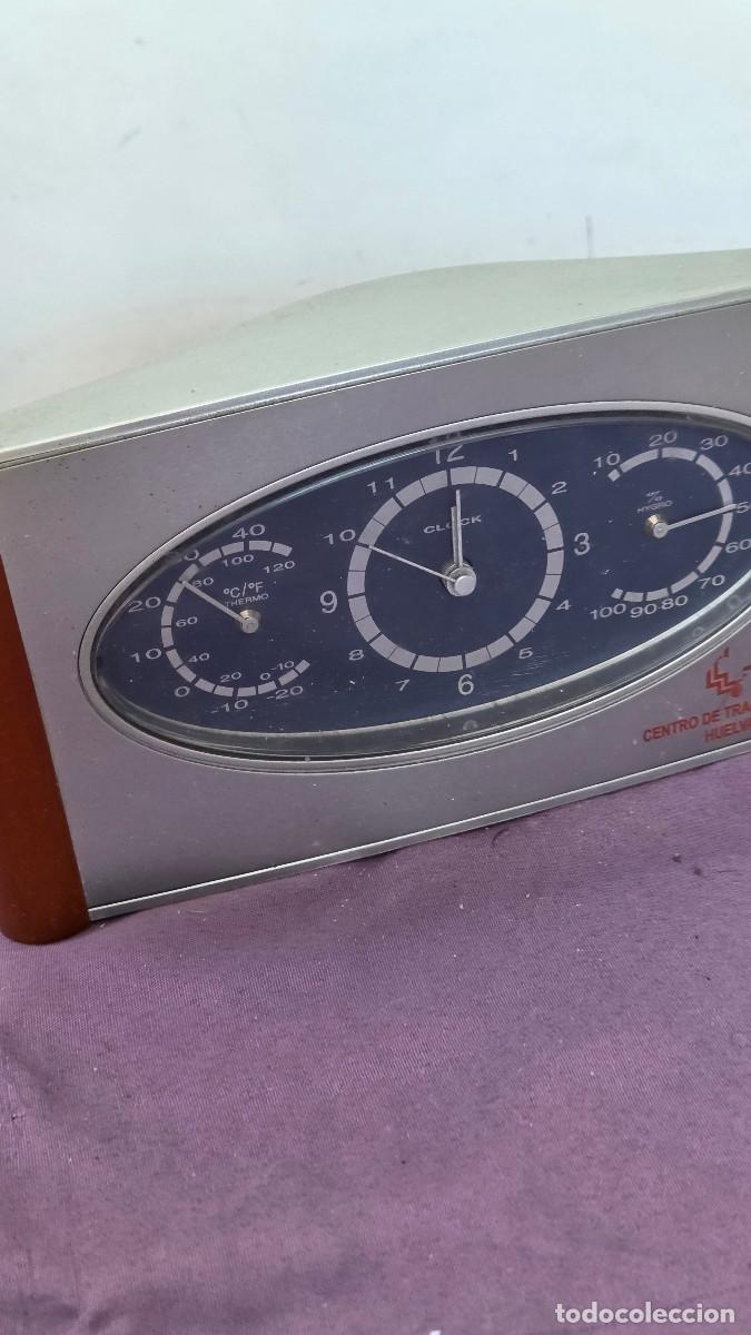 Vintage: reloj con narometro y temperatura - Foto 2
