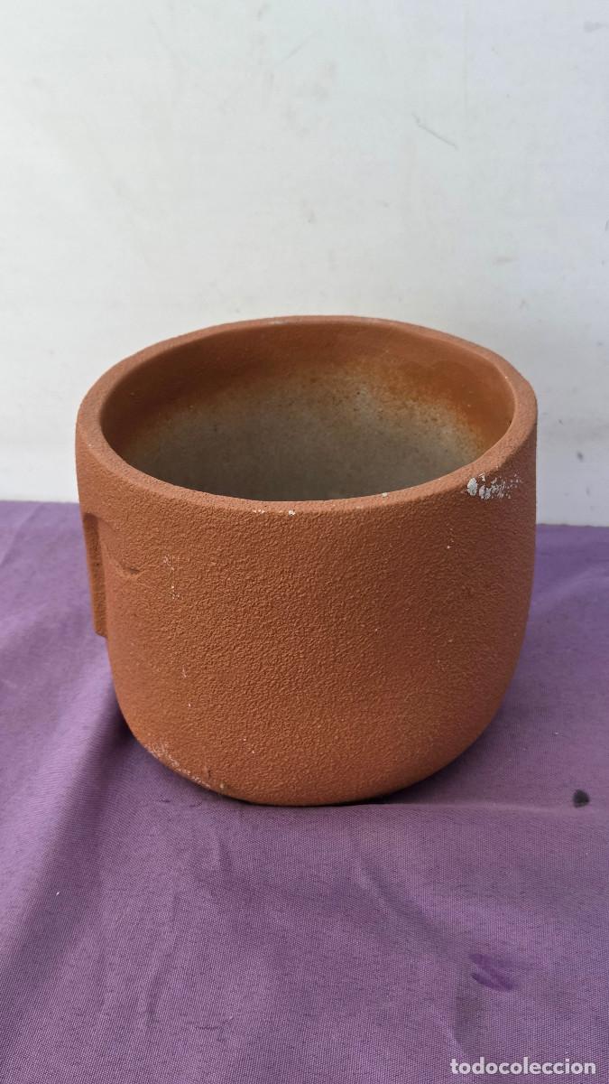 Vintage: maceta antigua de ceramica - Foto 3