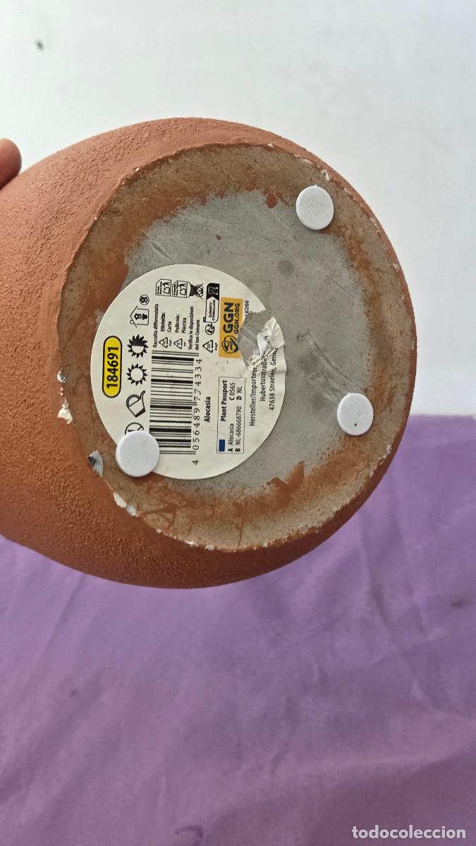 Vintage: maceta antigua de ceramica - Foto 4