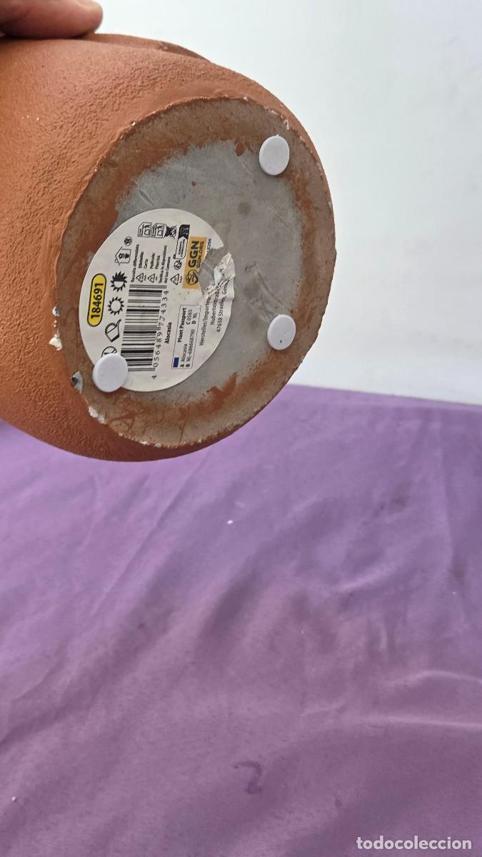 Vintage: maceta antigua de ceramica - Foto 3