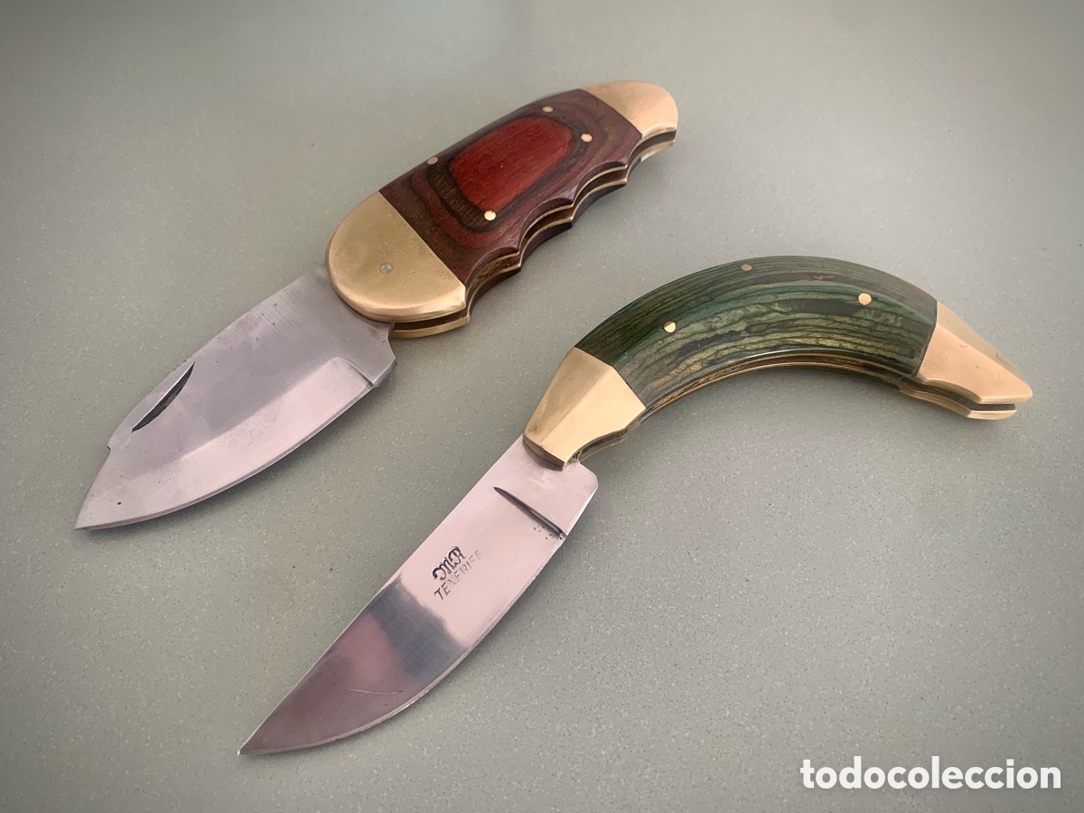 Vintage: Romain Kornprobst lote de dos navajas