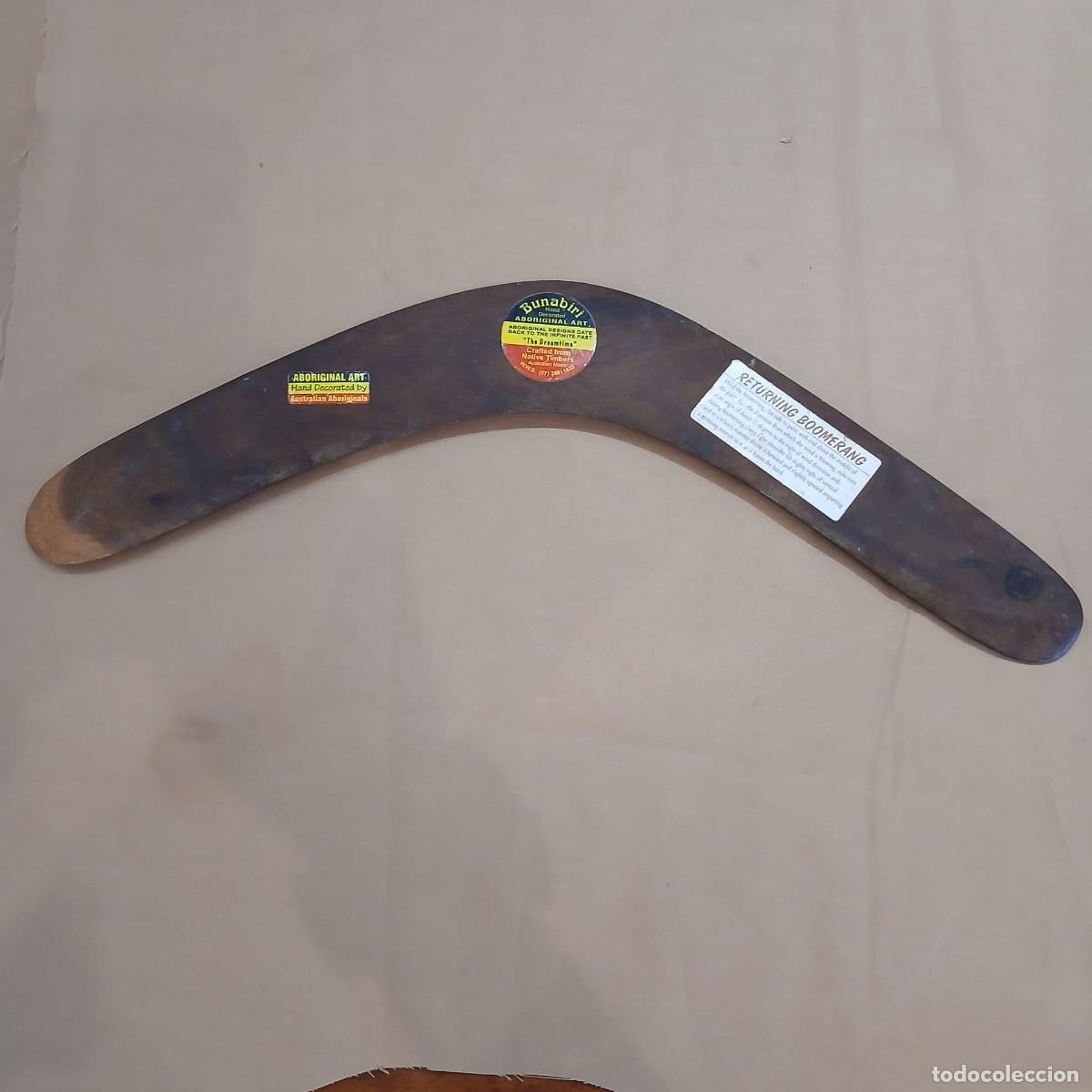 Vintage: Bonito bumer&aacute;n de madera