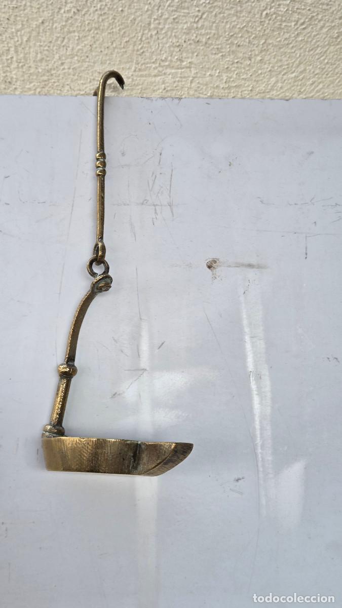 Vintage: lamparilla de aceite de metal - Foto 2
