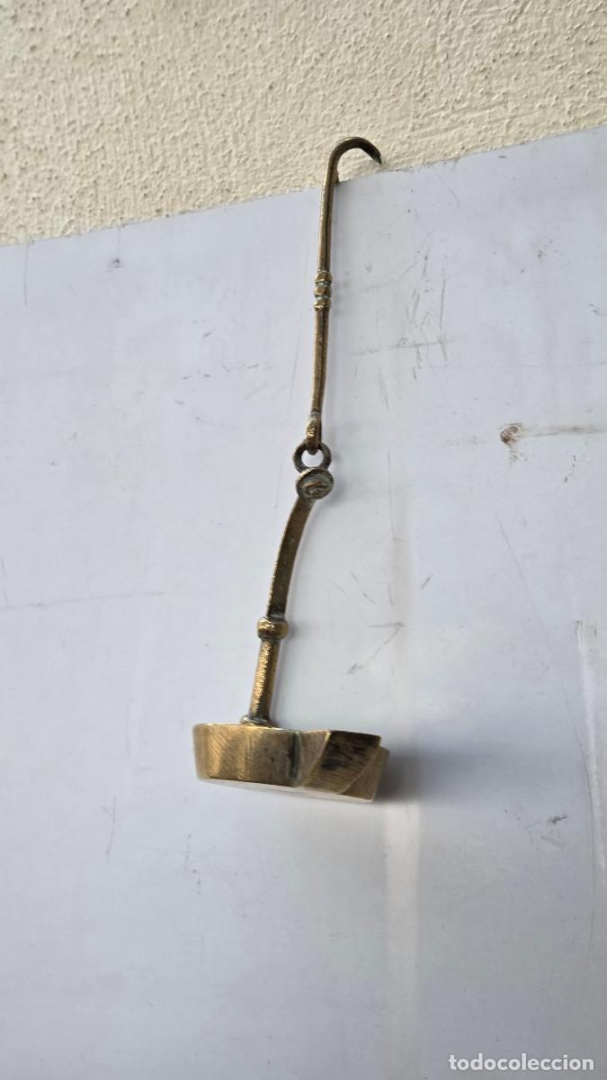 Vintage: lamparilla de aceite de metal - Foto 3