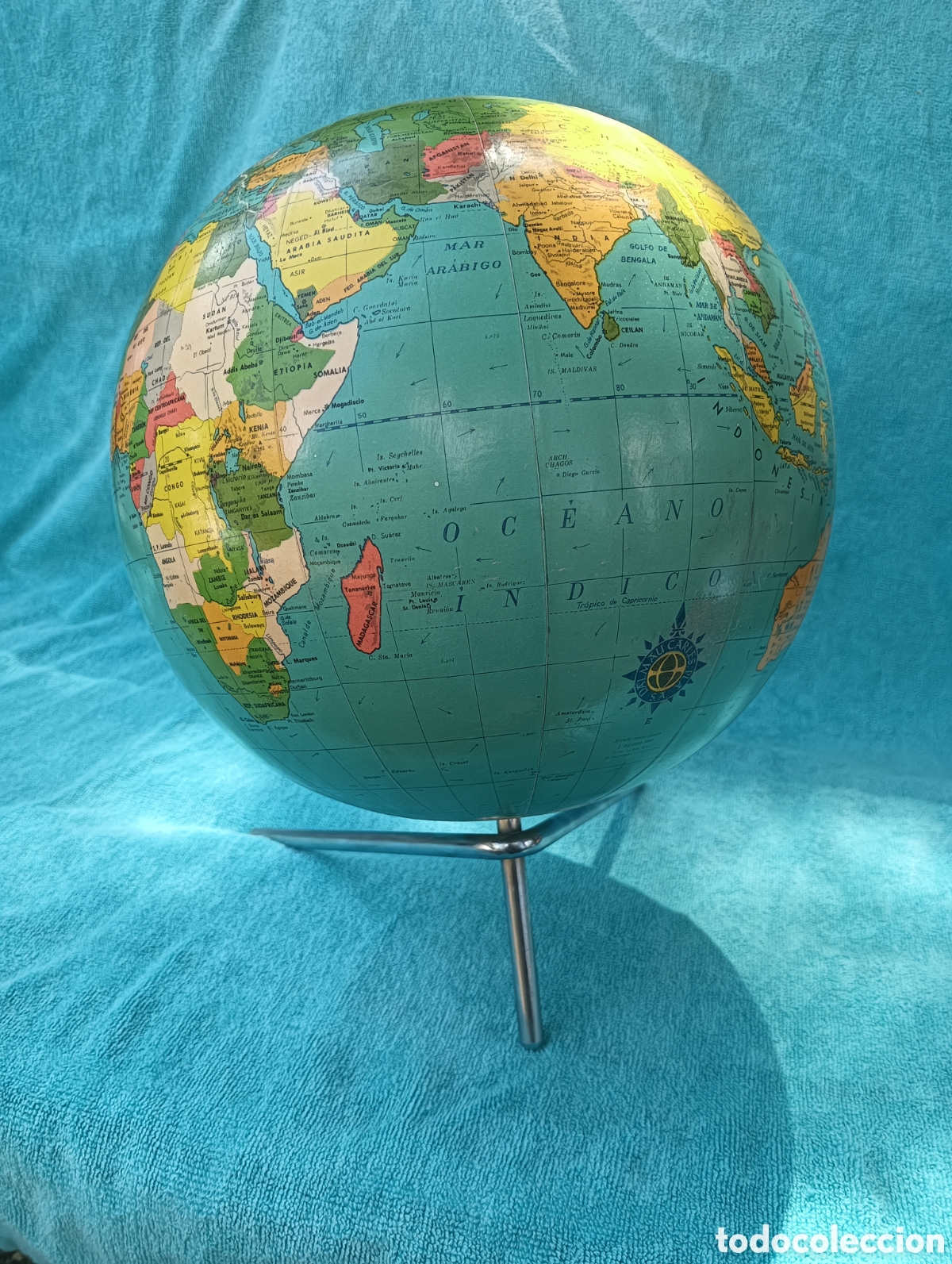 Vintage: Globo terr&aacute;queo vintage