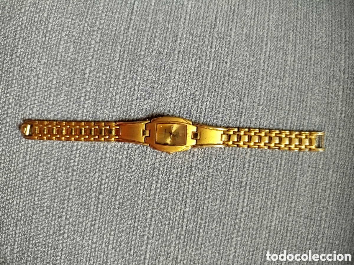 Vintage: Reloj Dorado Vintage Estilo Cl&aacute;sico (Para piezas o restauraci&oacute;n)