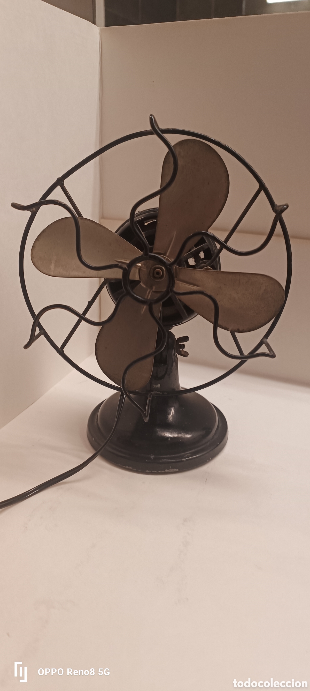 Vintage: Ventilador art deco a&ntilde;os 30 Grife y Escoda