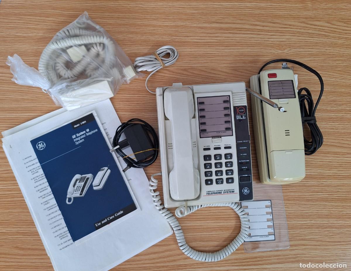 Vintage: Telefones GE System 10 Integrated Telephone System (Modelo 2-9675 da General Electric,