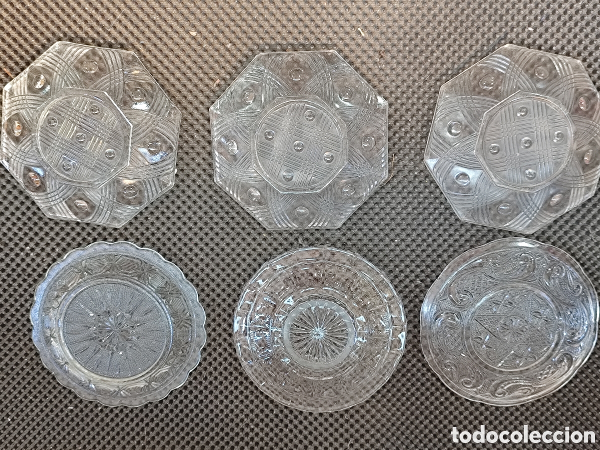 Vintage: PLATITOS DE CRISTAL ANTIGUOS - Foto 2