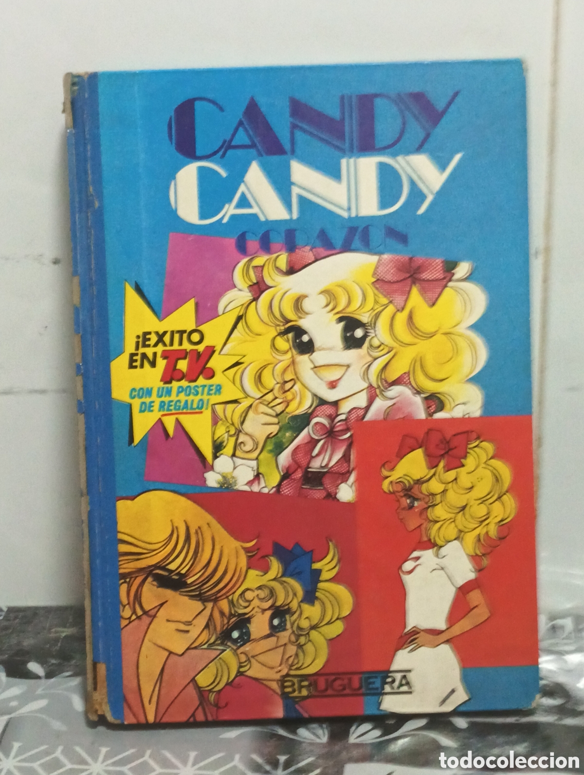 Vintage: Candy Candy Coraz&oacute;n Tomo 1 Tapa dura,Bruguera 1984 , Completo