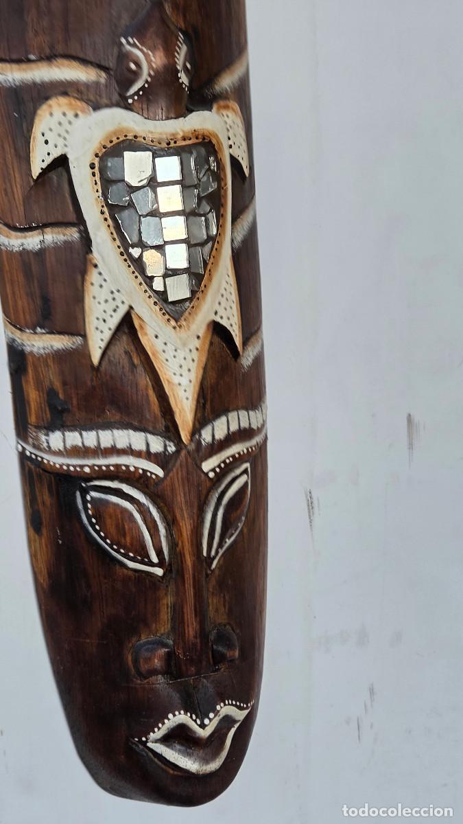 Vintage: mascara de arte africano - Foto 3
