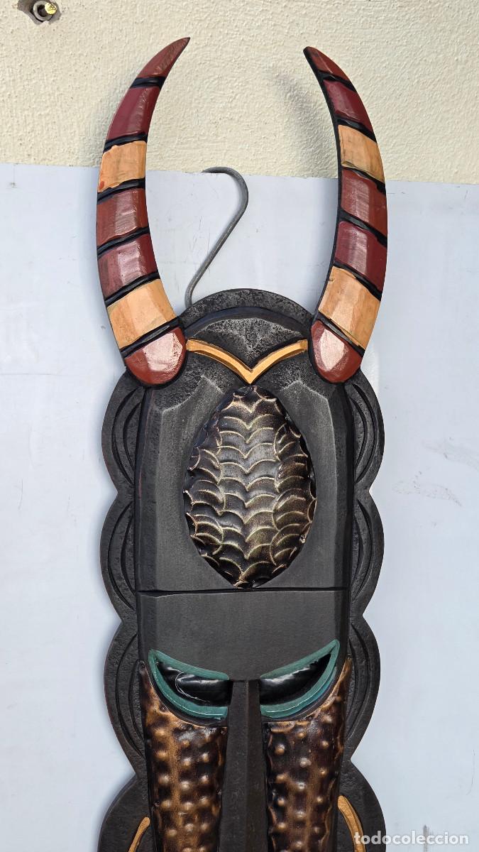 Vintage: mascara de arte africano - Foto 3