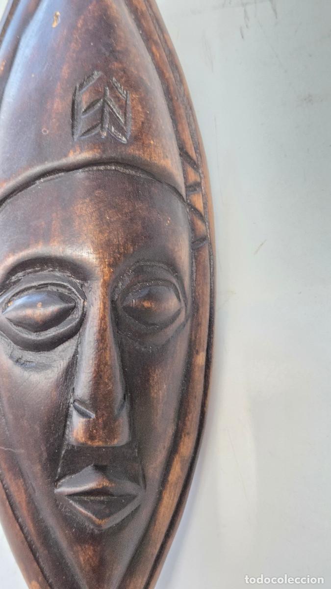 Vintage: mascara de arte africano - Foto 2