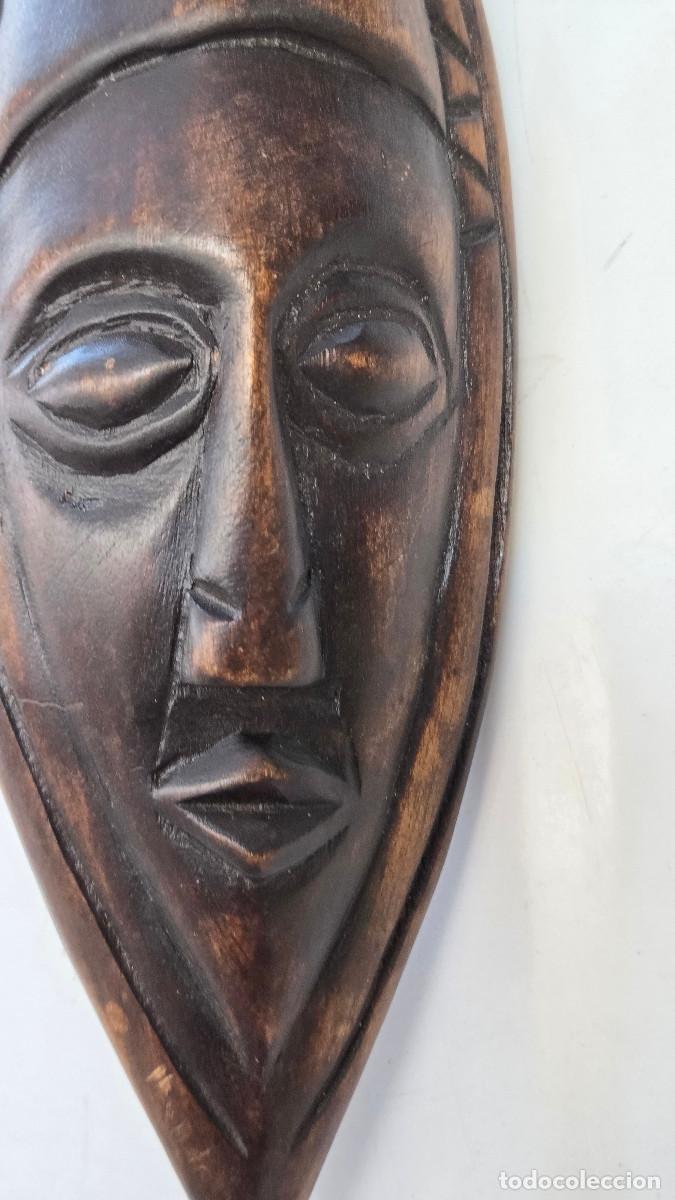 Vintage: mascara de arte africano - Foto 3