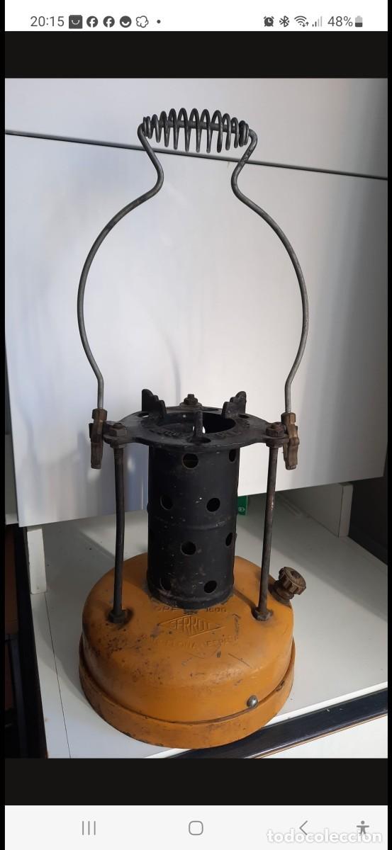 Vintage: Antiguo hornillo port&aacute;til de presi&oacute;n marca &rdquo;Ferrol&rdquo; (Barcelona) - A&ntilde;os 50/60 - Colecci&oacute;n / Decoraci&oacute;