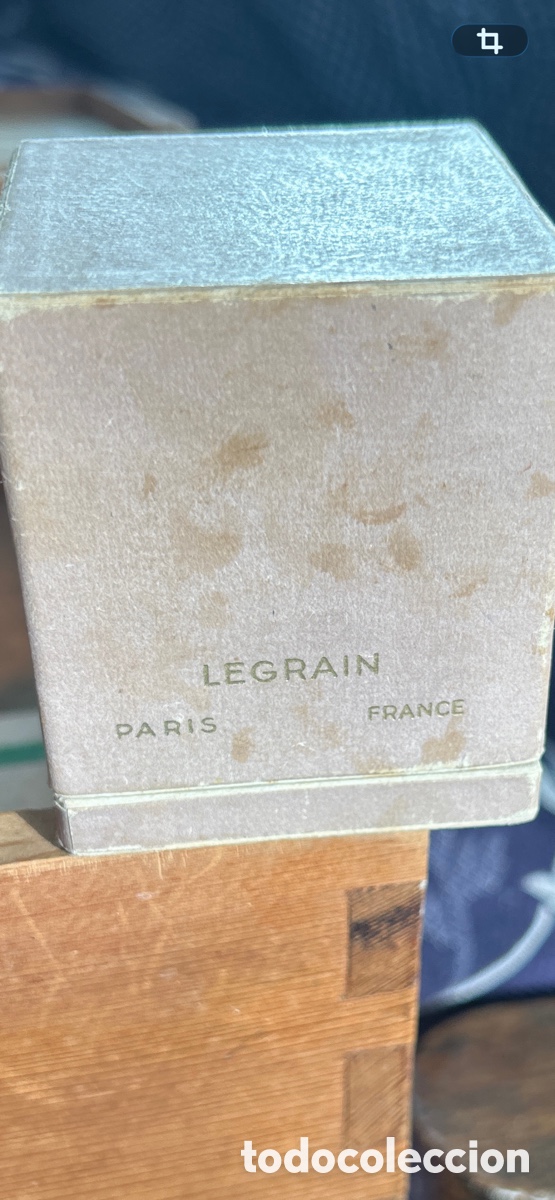 Vintage: Legrain Paris France envase de perfume descatalogado