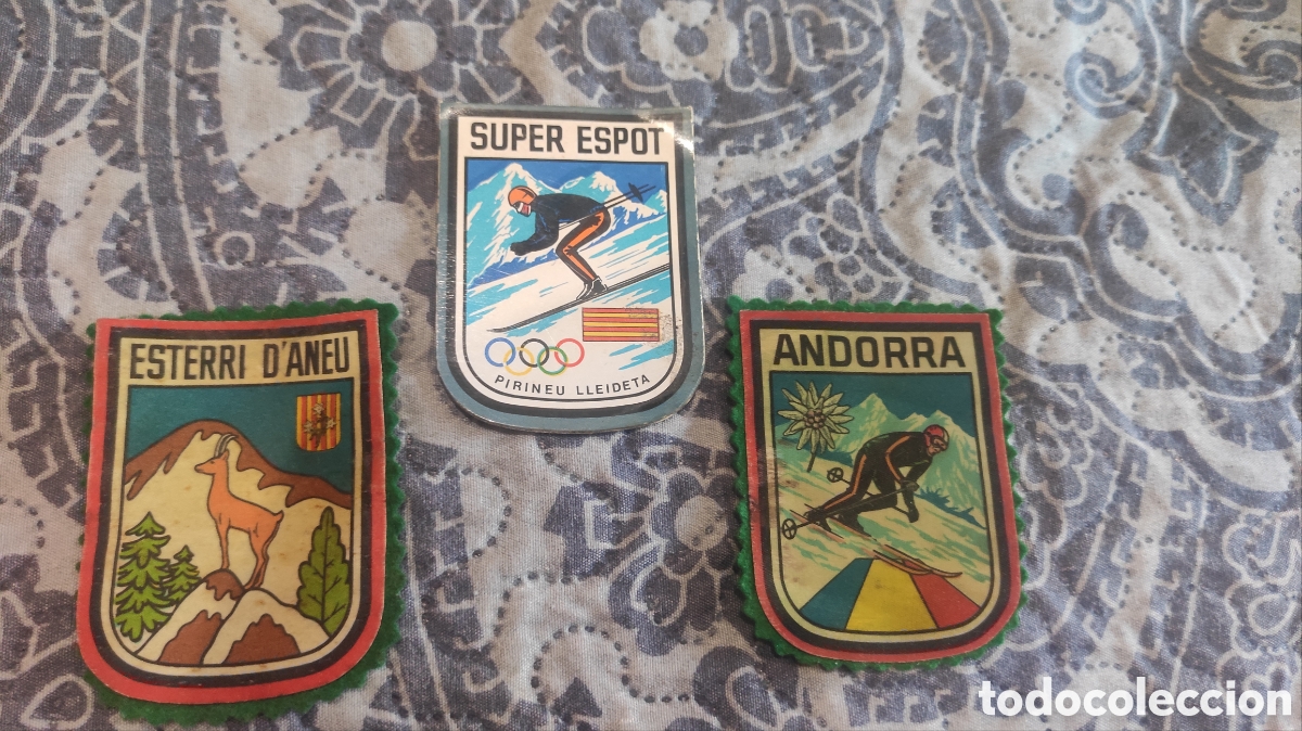 Vintage: 3 parches , andorra,super espot,esterri d'aneu. Vintage
