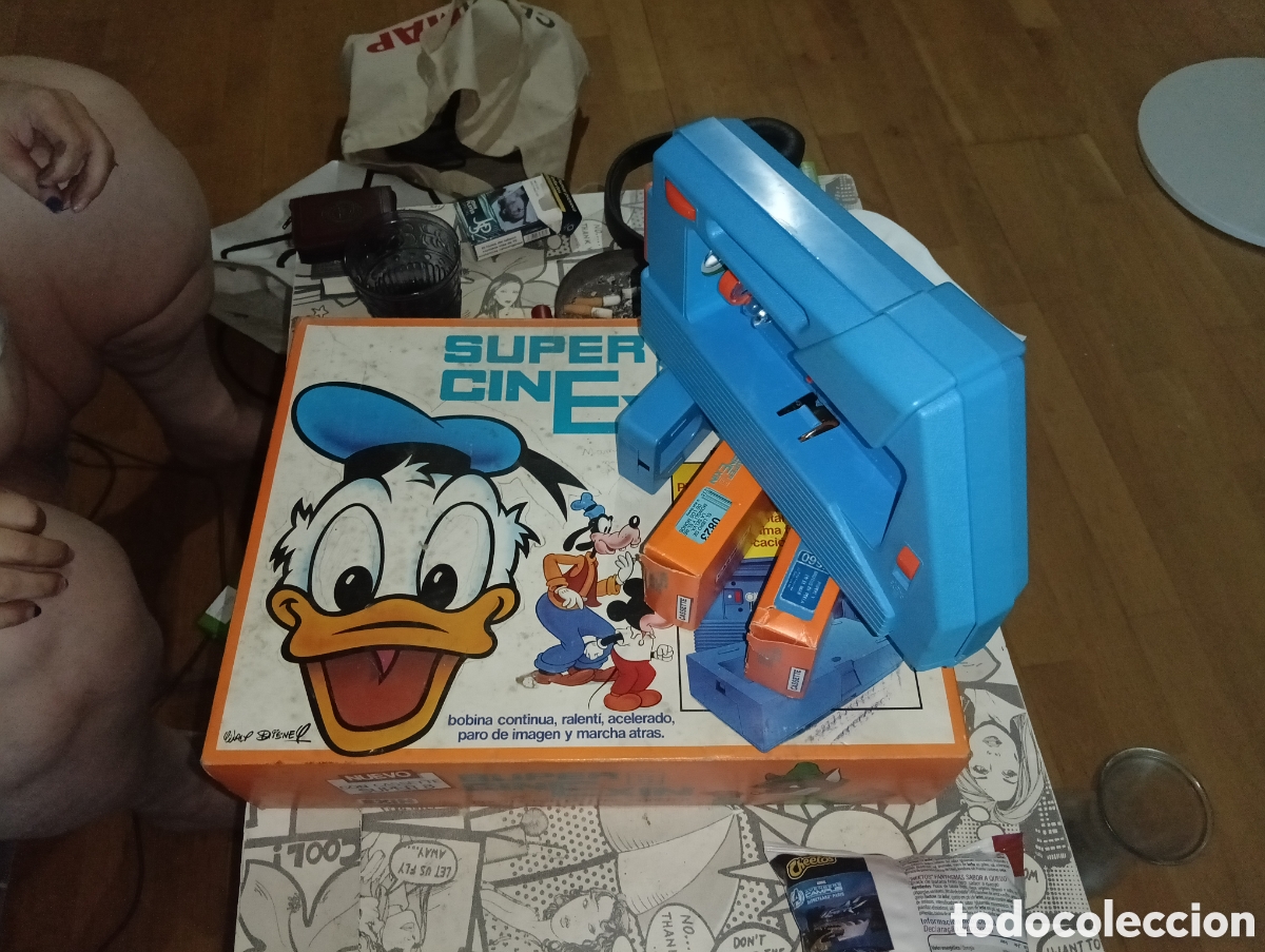Vintage: Super Cinexin completo funcionando + 3 pel&iacute;culas