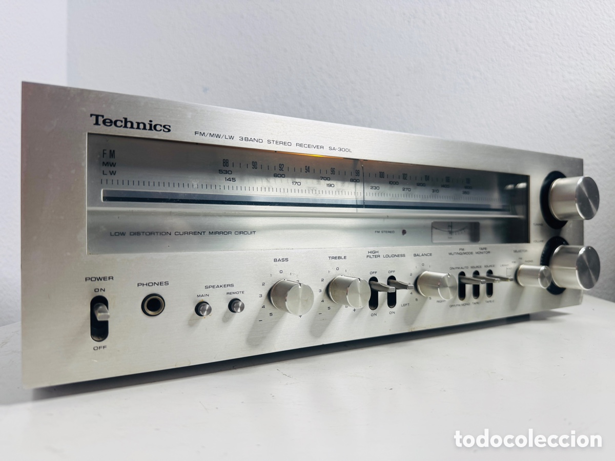 Vintage: Technics SA-300L Stereo Receiver Japan Hifi Vintage Enciende Sin Comprobar