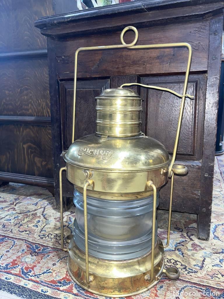 Vintage: FAROL DE BARCO ANCHOR - Foto 3