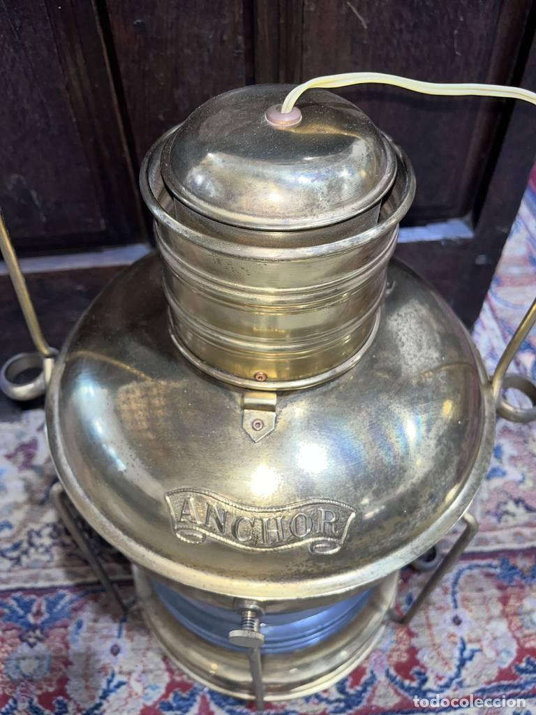 Vintage: FAROL DE BARCO ANCHOR - Foto 6