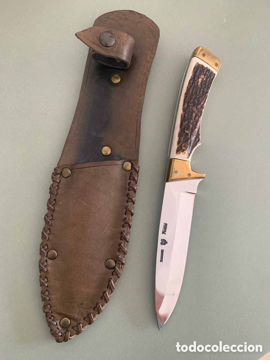 Vintage: Cuchillo de caza de Tibor Szankovits pieza muy dif&iacute;cil de conseguir en el mercado secundario.