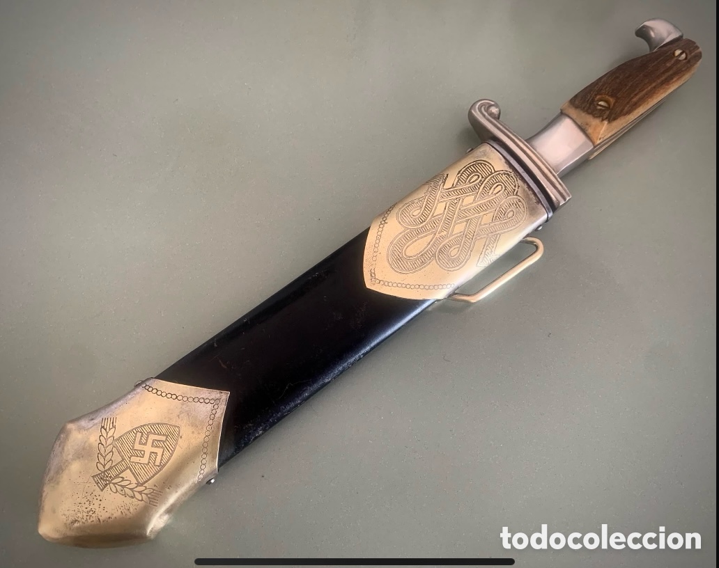 Vintage: daga machete RAD (Reichsarbeitsdienst-Haumesser) Modelo 1934