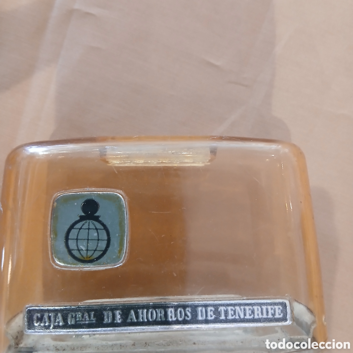 Vintage: Hucha vintage de caja Canarias