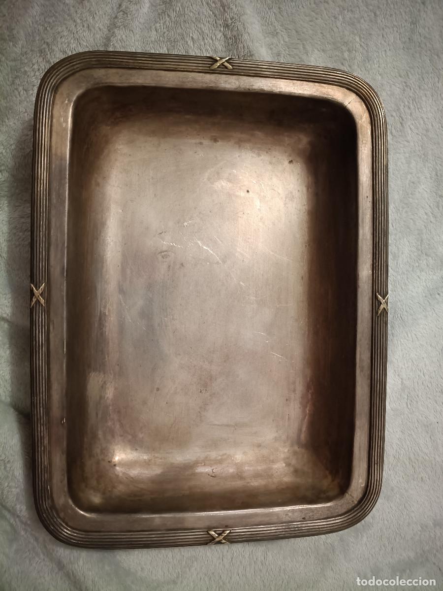 Vintage: Antigua Fuente de Servicio Armada Espa&ntilde;ola - C&aacute;mara del Comandante - L. Anduiza Bilbao - Plater&iacute;a Mi