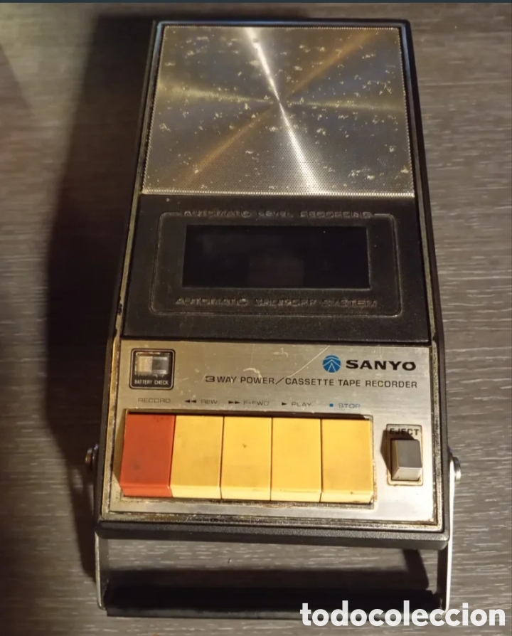 Vintage: Reproductor Cassette Sanyo M-787A