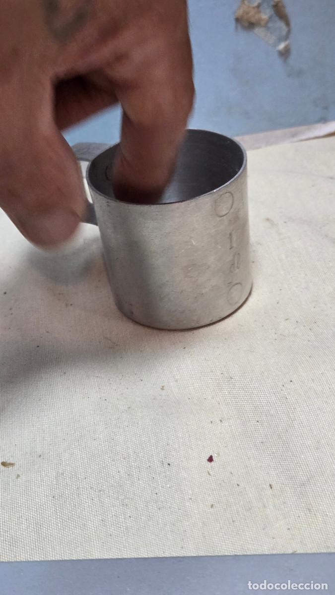 Vintage: jarra de aluminio peque&ntilde;a - Foto 3
