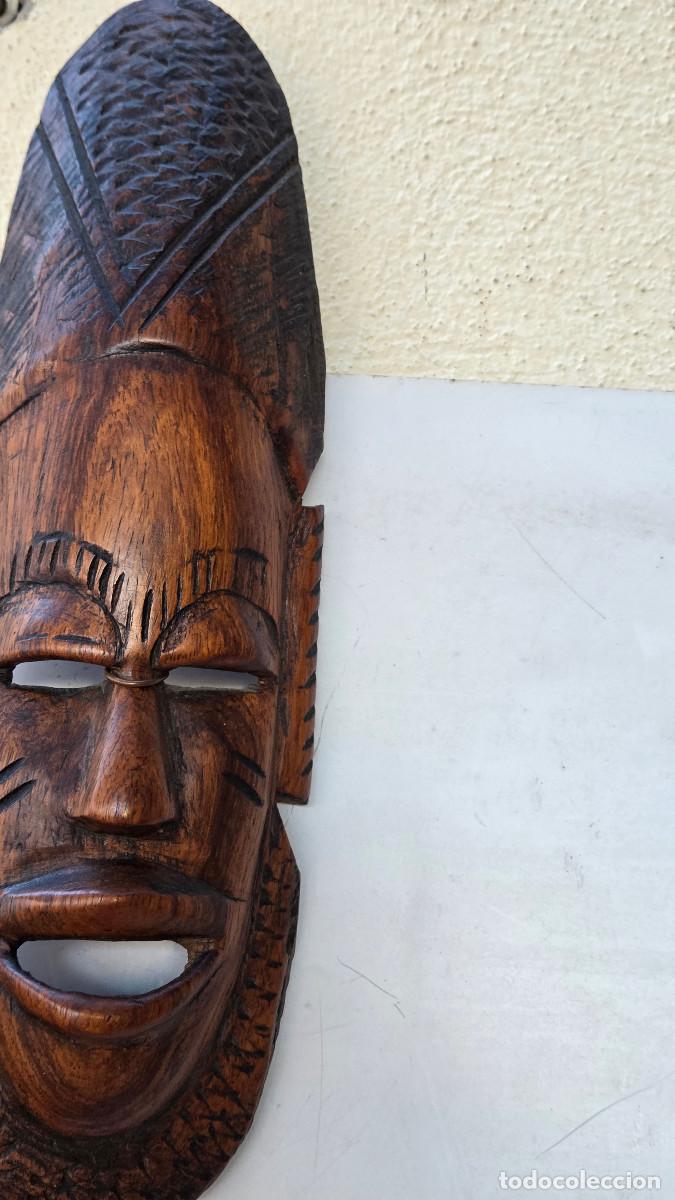 Vintage: mascara de arte africano - Foto 3