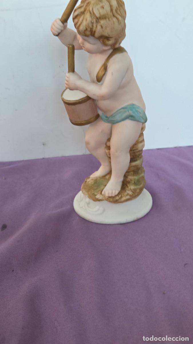 Vintage: figura de porcelana biscuis - Foto 3