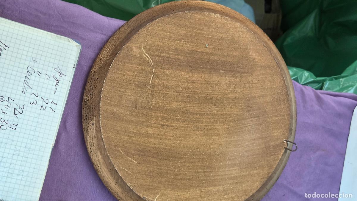 Vintage: plato decorativo en madera - Foto 4