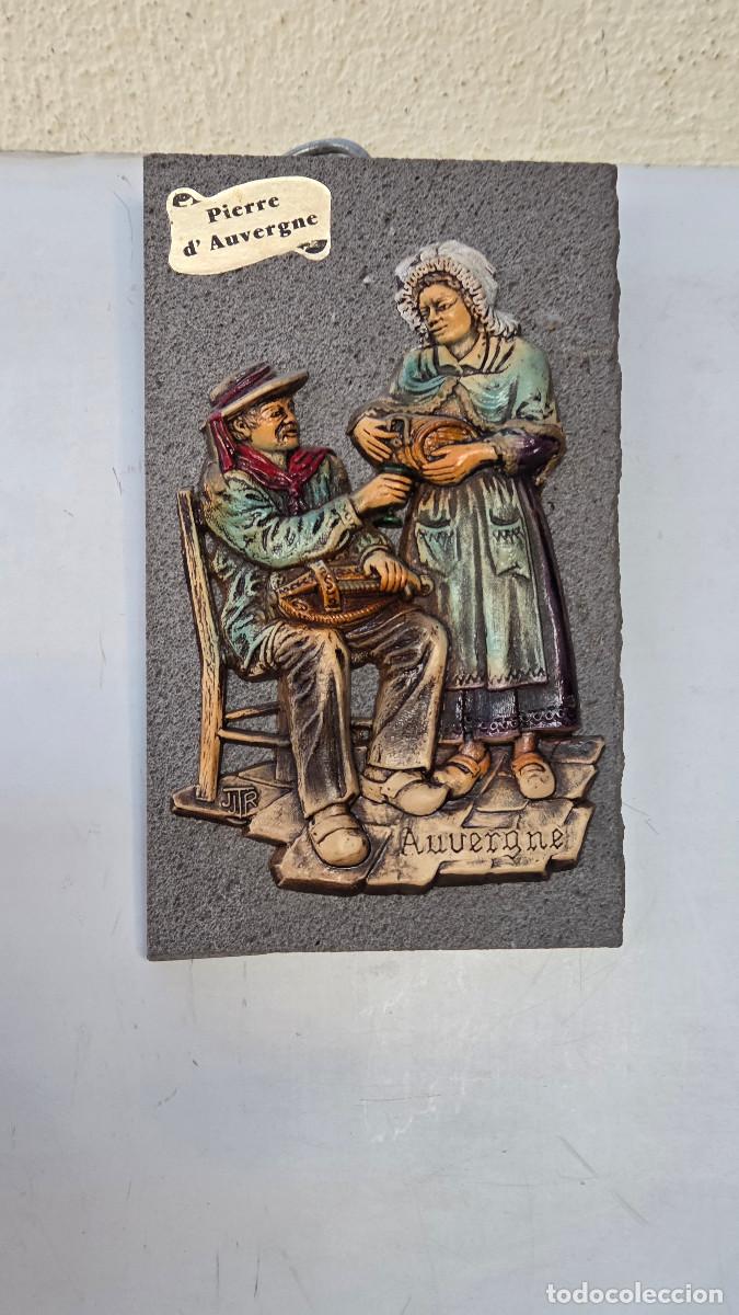 Vintage: figuras de colgar piedra artificial - Foto 3