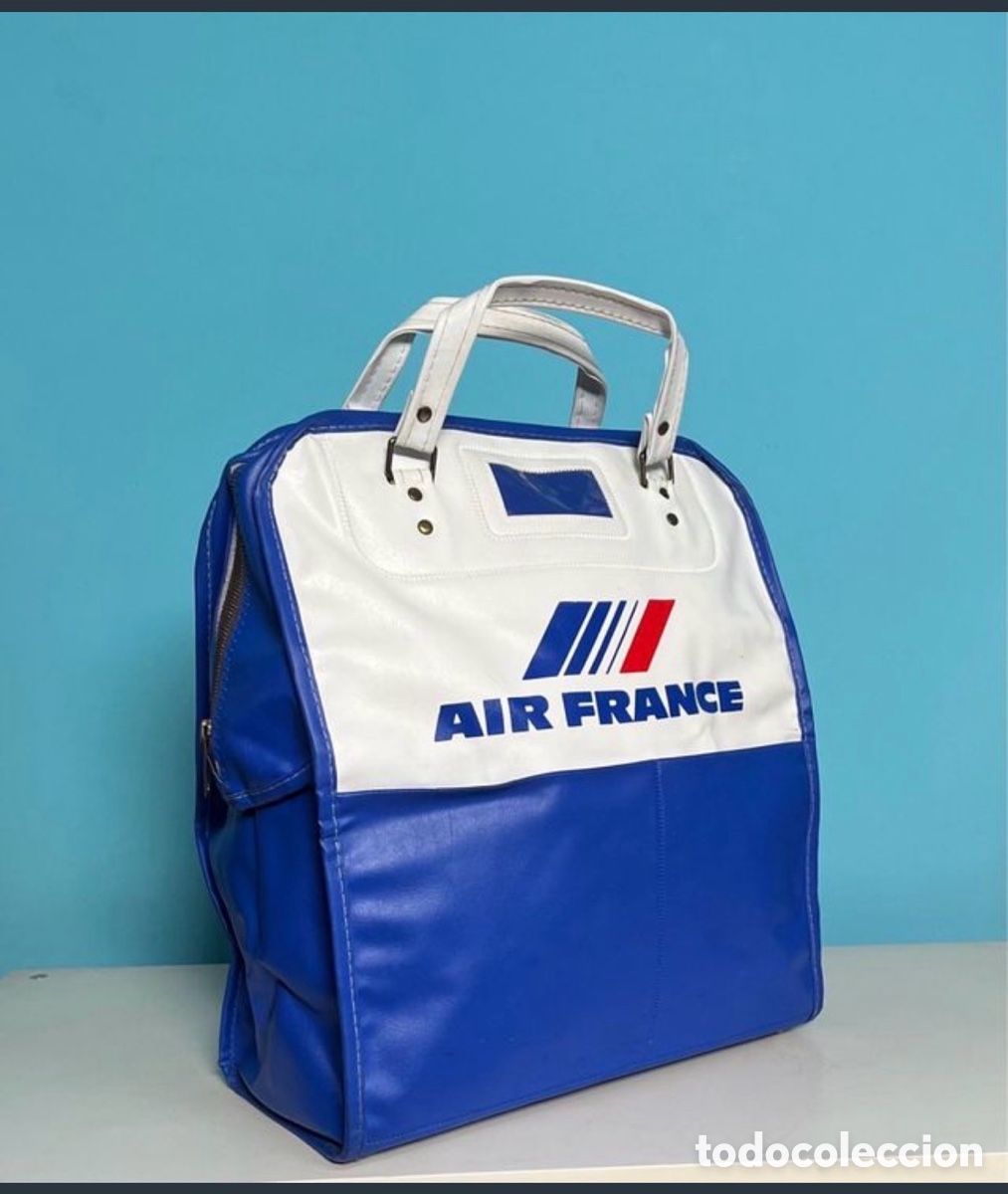 Vintage: Bolsa de cabina Air France a&ntilde;os 60