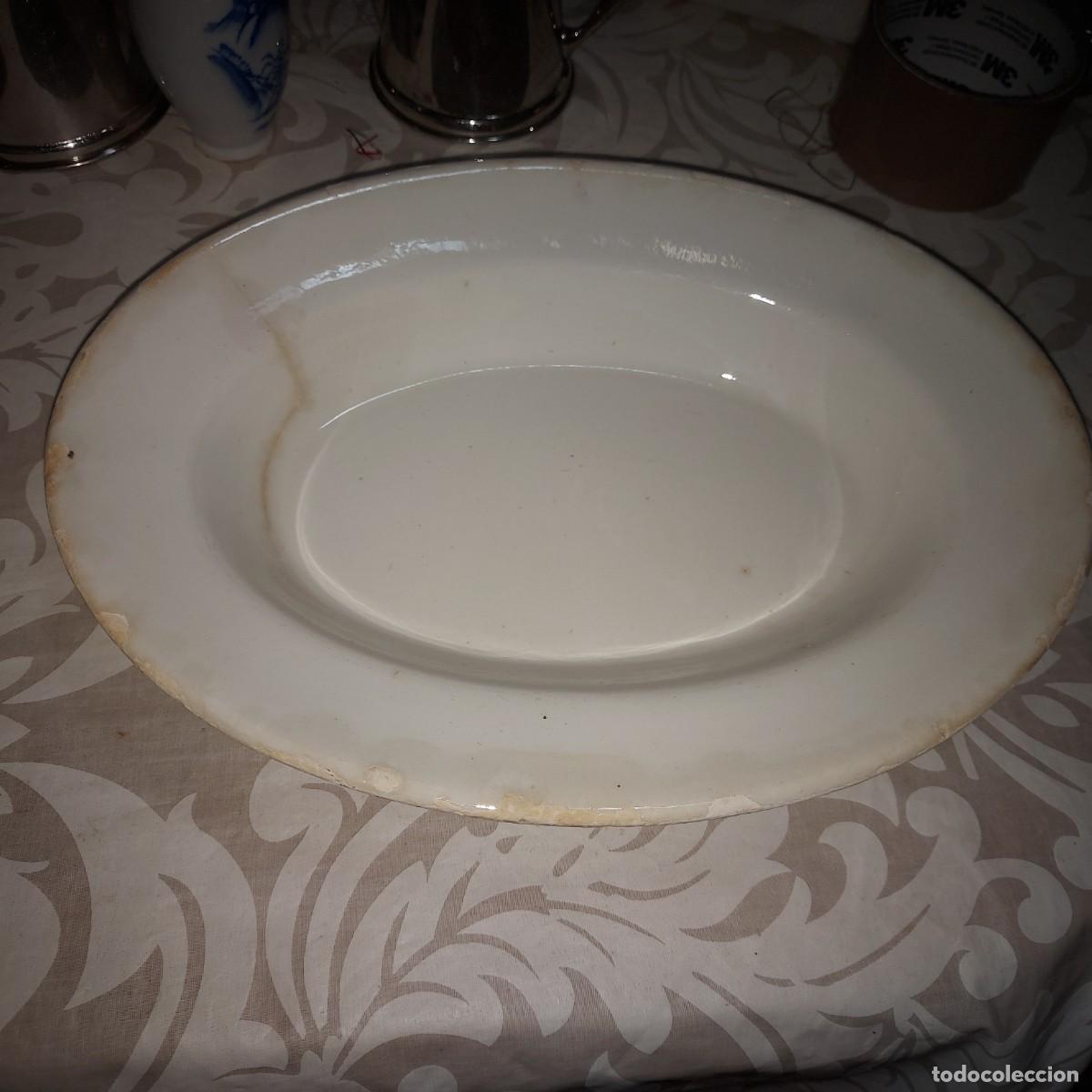 Vintage: FUENTE DE PORCELANA 30CM