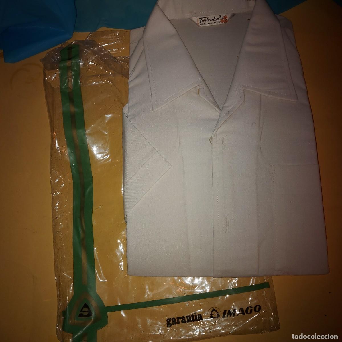 Vintage: ANTIGUA CAMISA HOMBRE TERLENKA , DE SIMAGO A&Ntilde;OS 70